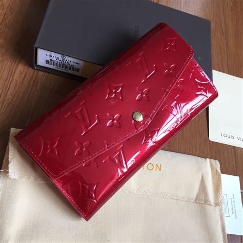 red lv wallet|louis vuitton wallet women red.